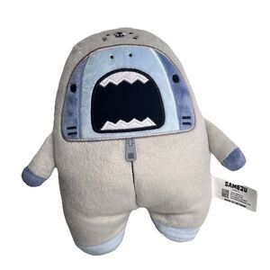 SAMEZU 2020 Shark Cat Costume 7" Plush Stuffed Animal Small Toy Collectible NWT